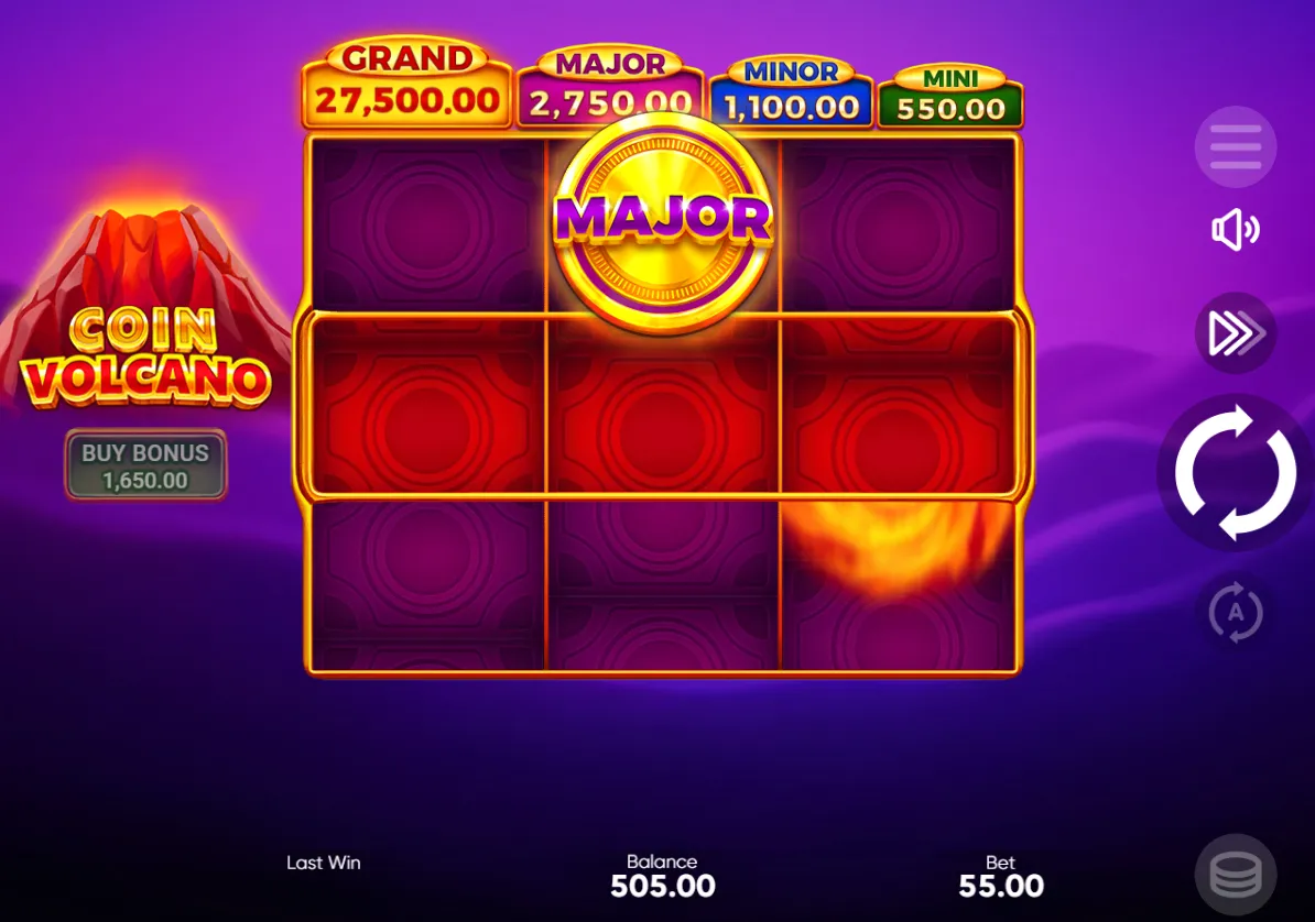 Coin Volcano demo